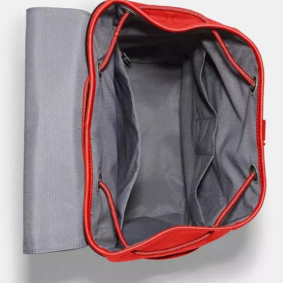 "New" Coach The Sprint Backpack in Signature Jacquard - Picture 4 of 4